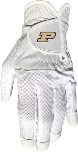 Vista 17 de Guante de golf para mano izquierda de Team Golf NCAA para hombre, para jugadores diestros, talla única, incluye marcador de bola magnético extraíble