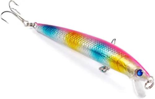 Vista 6 de 10 señuelos de pesca Minnow Crankbaits, cebos duros de pesca, señuelos Minnow señuelos Topwater señuelos cebos