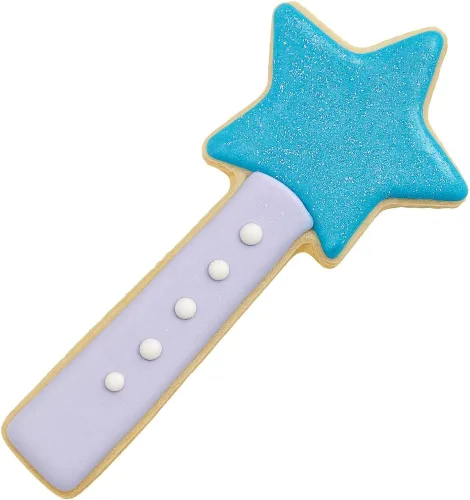 Vista 5 de Cortador de galletas de varita mágica con diseño fácil de empujar