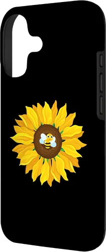 Vista 2 de Cute Bumblebee Sunflower Bee Honeybee Floral Flower Lover Case for iPhone 17