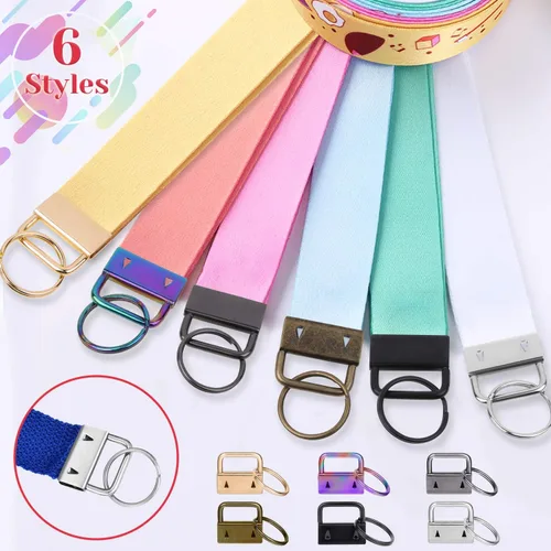 Vista 6 de shynek - 50 piezas de accesorios para llavero de 1 pulgada con herramienta de alicates para llavero y abrazadera de muñeca, Varios