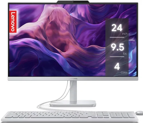 Vista 10 de Lenovo IdeaCentre 24" todo en uno, 16 GB de RAM, 1 TB de almacenamiento