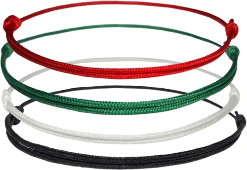 Vista 31 de World Cup Countries Soccer Flag Cord Bracelet for Men or Women - Country flag Pulsera bandera Pais Copa Mundial Futbol Hombre Mujer - Sports String