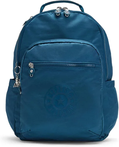 Vista 71 de Mochila Kipling Seoul extra grande para laptop de 17", Grande True Blue Tonal 2