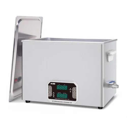 Vista 11 de DK SONIC Limpiador ultrasónico profesional de 3 L, 120 W, limpiador ultrasónico de joyería con temporizador, calentador y control táctil