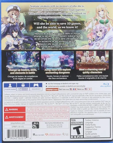 Vista 2 de Super Neptunia RPG - PlayStation 4