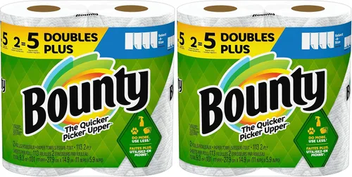 Vista 18 de Bounty Essentials Select-A-Size - Toallas de papel, color blanco, 6 rollos triples = 18 rollos regulares