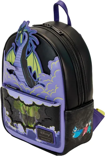 Vista 4 de Loungefly Disney Maleficent Dragon
