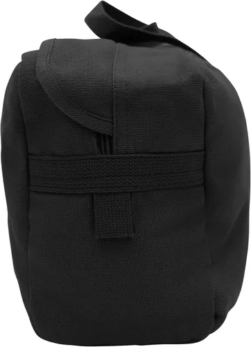 Vista 3 de Rothco Bolsa de herramientas estilo tanque de lienzo - Portaequipaje multiuso resistente para mecánicos, plomeros, electricistas, atletas, negro