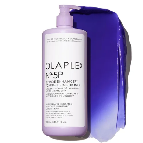 Vista 10 de Olaplex Nº.5P Blonde Enhancer Purple Toning Conditioner: Neutralizes Brassiness & Strengthen Repairs Damages & Hydrates Hair For Coily, Curly