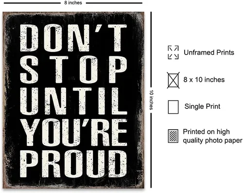 Vista 2 de Pósteres motivacionales para pared, regalos inspiradores para hombres, arte de pared de emprendedores, frases positivas inspiradoras, regalos