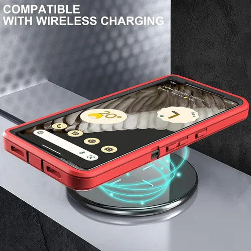 Vista 7 de Funda para Pixel 7 Pro a prueba de golpes, a prueba de polvo y caídas, protección de cuerpo completo de 3 capas [sin protector de pantalla] Funda