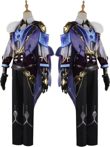Vista 3 de Game Genshin Impact Kaeya Alberich Cosplay Costume for Halloween Carnival Party Suit