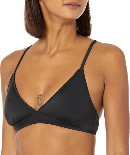 Vista 22 de Amazon Essentials Traje de baño triangular para mujer con tirantes ajustables Rojo ladrillo.