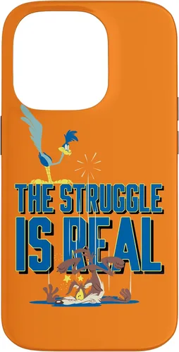 Vista 17 de iPhone 16 Looney Tunes Roadrunner the Struggle Is Real Case