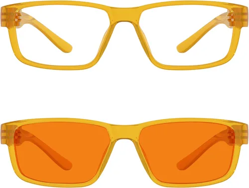 Vista 335 de Eyekepper Gafas de luz azul para hombre y mujer, paquete de 6 lentes Pilot Paquete de 6 color mezclado