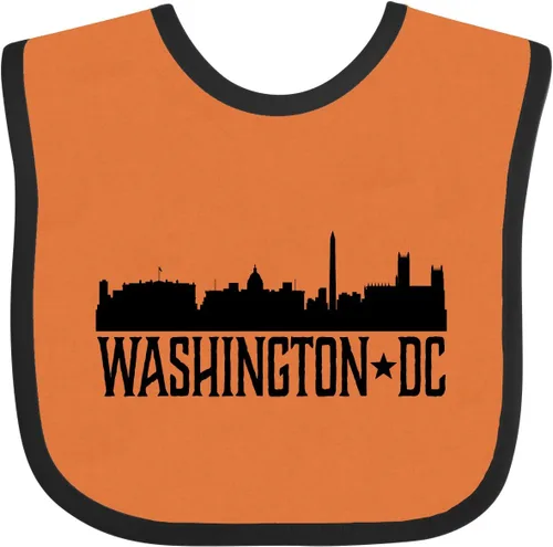 Vista 15 de inktastic Washington DC Skyline Cities Baby Bib