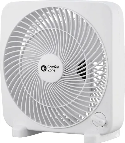 Vista 12 de COMFORT ZONE - Ventilador portátil de 9 pulgadas, color negro