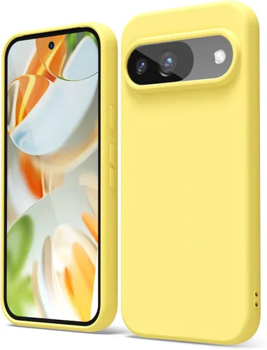 Vista 38 de oakxco para Google Pixel 6A Funda de teléfono de silicona líquida, diseño estético lindo y delgado para mujer y niña, cubierta de gel suave, lisa