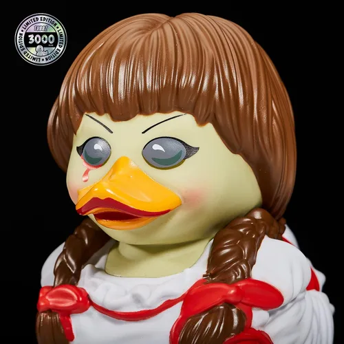 Vista 5 de TUBBZ Primera Edición: Horror - Figura de Vinilo de Pato de Goma Disfrazado de Annabelle Annabelle (Baño de bañera)