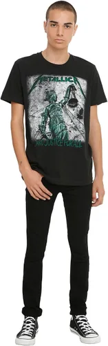 Vista 3 de Camiseta Metallica .and Justice for All, Verde