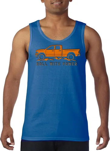 Vista 36 de Tee Hunt Camisetas gráficas y camisetas sin mangas para hombre Roll with Power Pickup Truck