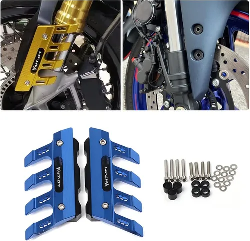 Vista 9 de Para MT07 MT-07 2013-2022 Protector de horquilla delantera de motocicleta Fender anticaída Slider Guard Accesorios Guardabarros