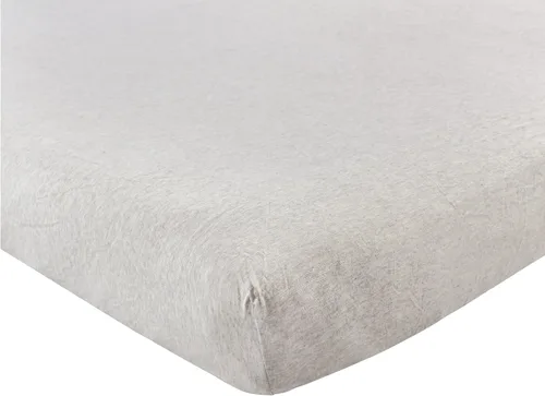 Vista 29 de Hudson Baby Sábana bajera ajustable unisex de algodón para cuna, avión, talla única