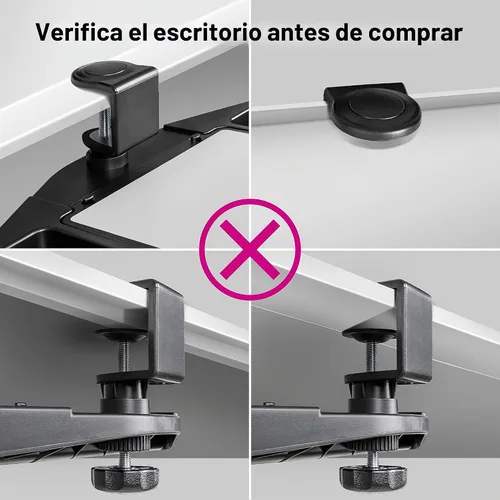 Vista 6 de EHO Organizador de escritorio con abrazadera, multifuncional con cajón para lápices, almacenamiento de alfombrilla de mouse, giratorio, a prueba