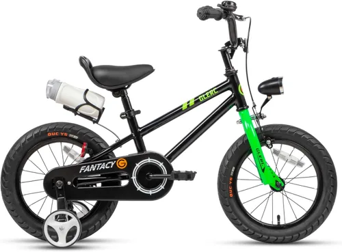 Vista 7 de Glerc Fantacy Kids Bike, 12-20 Inch Children Bicycle for 2-13 Years Old Boys Girls, Kids Bicycle with Water Bottle Holder & Headlight & Training