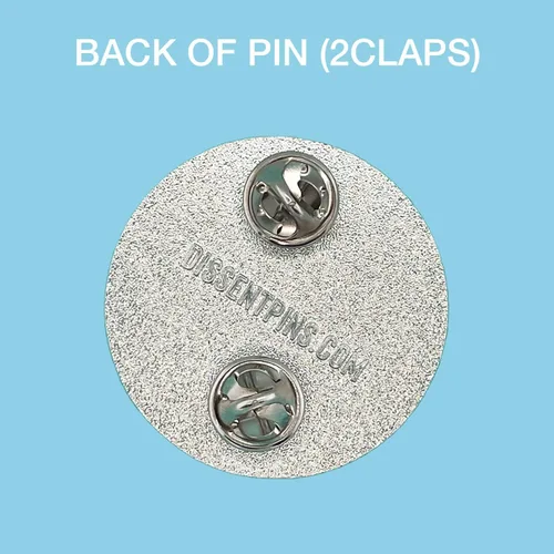 Vista 4 de Dissent Pins - Desafío del Cuerpo Láser Espacial Judío Secreto - Colección Mazel Tough