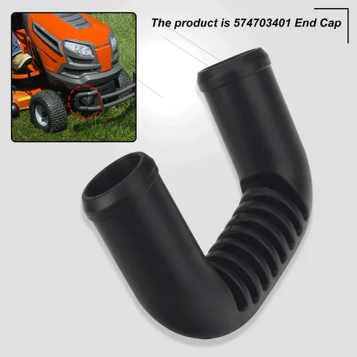 Vista 5 de Karbay 574703401 Tapa de extremo para protector de cepillo de parachoques compatible con Husqvarna