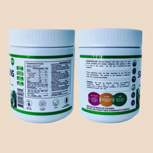 Vista 6 de Awake Green - Super Greens - Superalimento en polvo - Suplemento vegano orgánico sin OMG USDA - para alivio digestivo y de la hinchazón - más de 20
