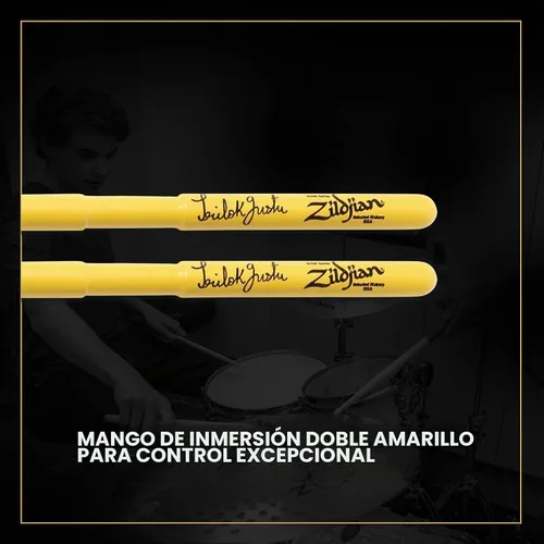 Vista 7 de Zildjian Baquetas ZASTG Trilok Gurtu Artist Series