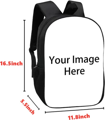 Vista 4 de Cristiano Ronaldo - Mochila ligera CR7, mochila de viaje grande e impermeable, Diseño9, Mochilas Daypack