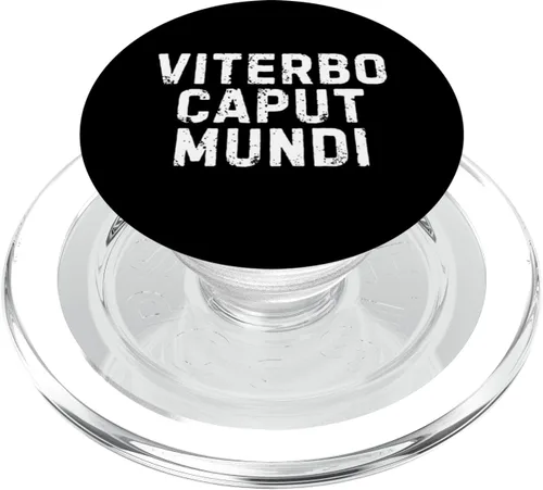 Vista 7 de Viterbo Caput Mundi Città Simpatica Uomo Donna Bambino PopSockets Adhesive PopGrip
