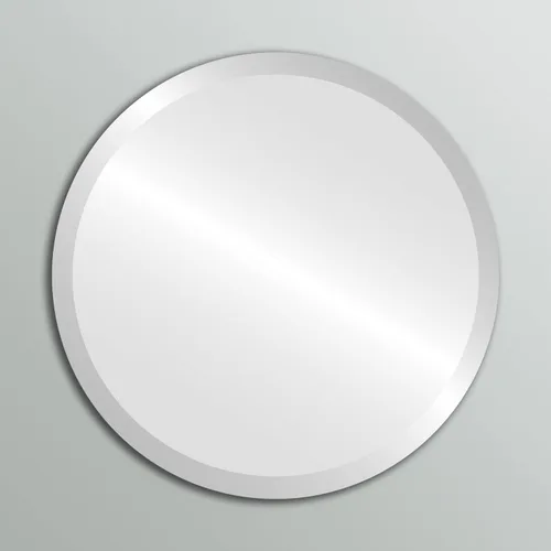Vista 5 de OVALCREST - Espejo sin marco ovalado claro de 12 x 16 pulgadas con borde biselado de primera calidad Espejo de baño sin marco Decoración moderna