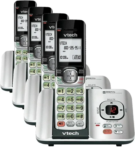Vista 14 de Teléfono inalámbrico VTech DECT 6.0, Plateado