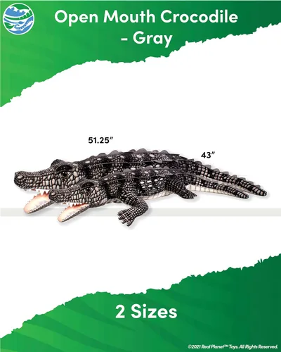 Vista 3 de Real Planet Juguete de peluche de reptil, regalo realista para niños de todas las edades, peluche de reptiles de la selva, regalos de cumpleaños