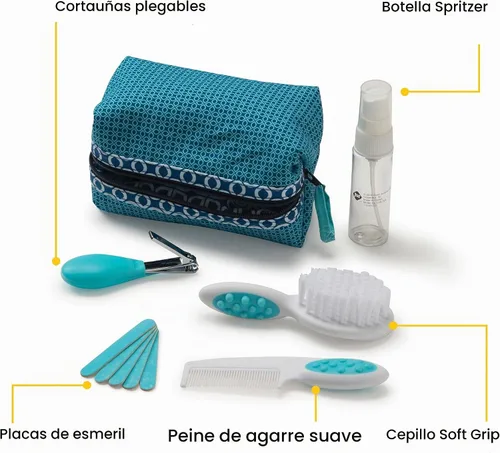 Vista 3 de Safety 1st 1er kit de aseo personal, azul ártico