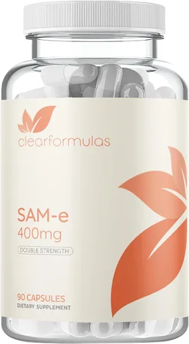 Vista 9 de Clear Formulas Bioactive SAM-e 400 mg - Suplemento SAM-e de alta resistencia con forma S, S biológicamente activa para el hígado y el estado