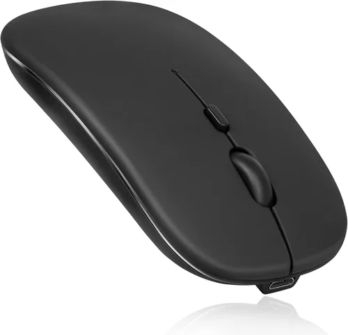 Vista 5 de UrbanX Mouse recargable Bluetooth para ASUS TUF Gaming Laptop Bluetooth Mouse inalámbrico diseñado para laptop/PC/Mac/iPad