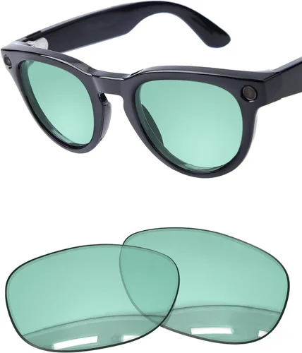 Vista 16 de 1.6MM Polarized Replacement Lenses for Ray-Ban Meta RW4006 / RW4008 Negro carbón - Policarbonato polarizado