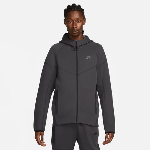 Vista 2 de Nike Sportswear Tech Windrunner - Sudadera con capucha para hombre con cremallera completa (FB7921-060, antracitanegro), AntracitaNegro