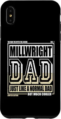 Vista 7 de Funda para iPhone 13 Like A Normal Dad Father Millwright