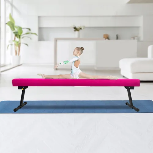 Vista 6 de 86 York, viga de equilibrio de gimnasia de 6 pies/8 pies, equipo de gimnasia de barra de nivel alto y bajo para niños/adultos, viga de gimnasia