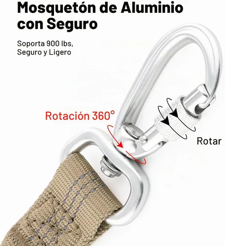 Vista 2 de Cinturón de seguridad para perro para automóvil, arnés ajustable para perros pequeños, medianos y grandes, restricción de seguridad de viaje