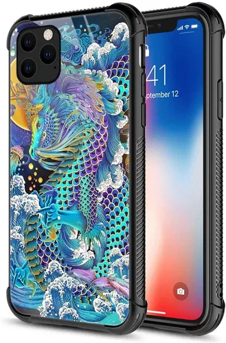 Vista 12 de CARLOCA Funda compatible con iPhone 11 Pro, diseño gráfico de American Horror Story para iPhone 11 Pro, diseño gráfico a prueba de golpes