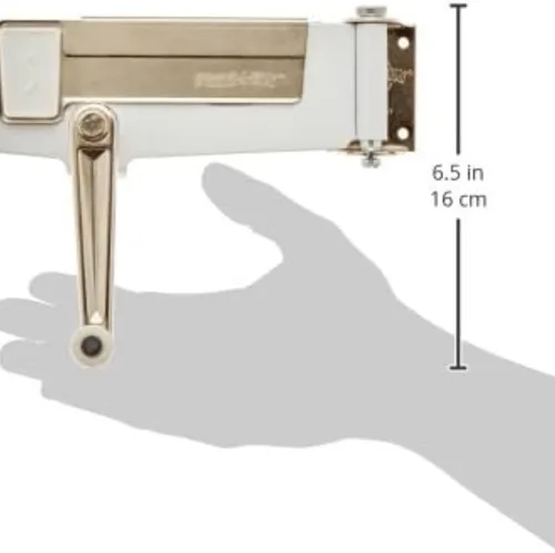 Vista 3 de Swing-A-Way - Abridor de latas de pared con imán, 1 unidad, blanco