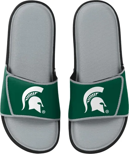 Vista 164 de FOCO Sandalias deportivas de espuma para ducha con logotipo de equipo universitario de la NCAA para hombre